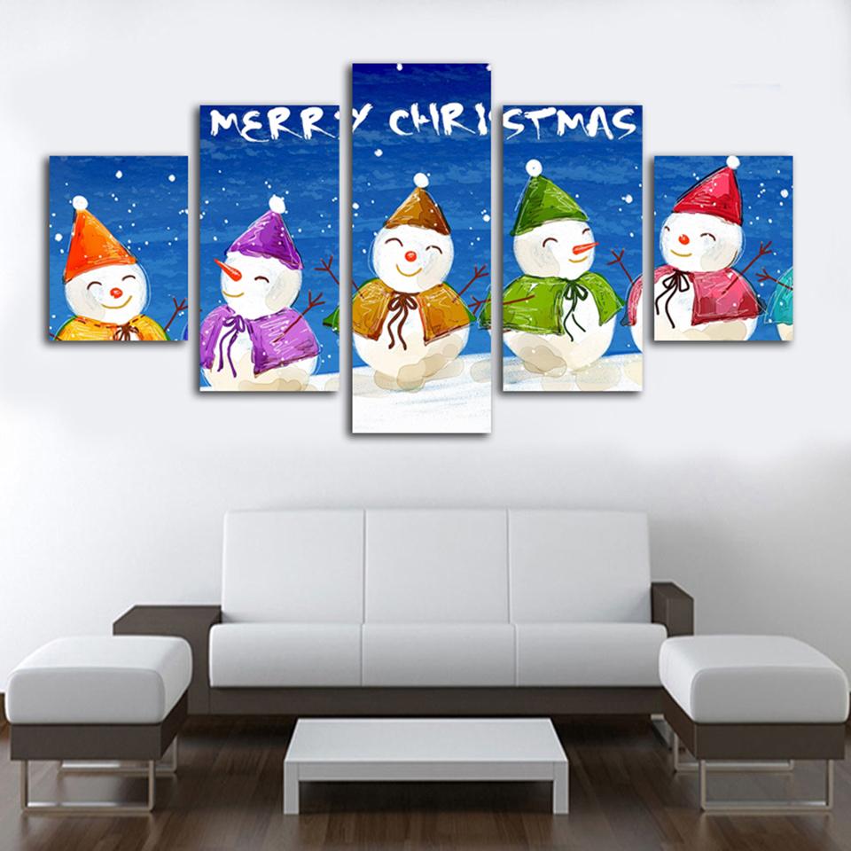 Christmas 4 – Abstract Canvas Wall Art