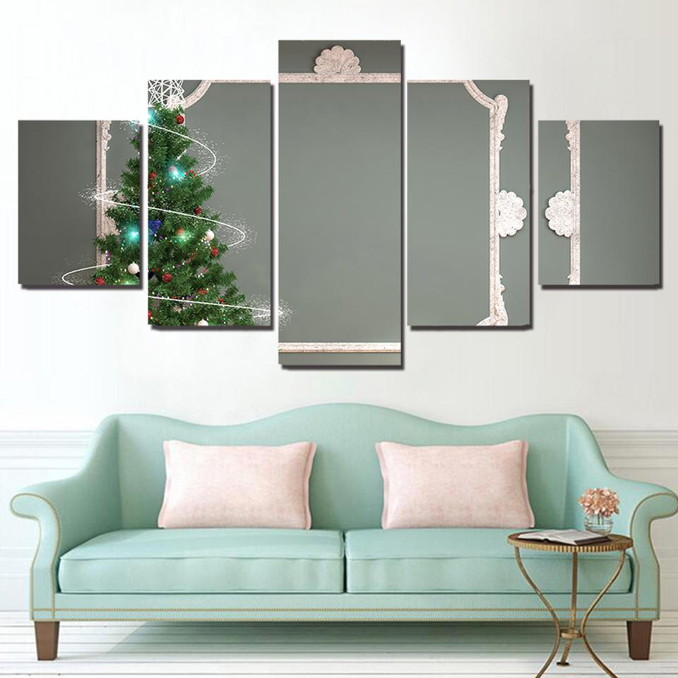 Christmas – Abstract Canvas Wall Art