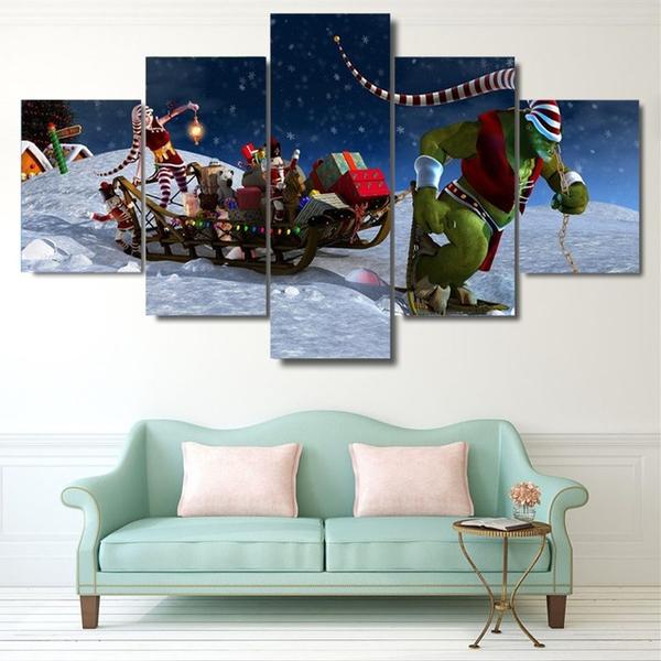 Christmas Xmas Holiday Cheer 1 – Christmas Canvas Wall Art