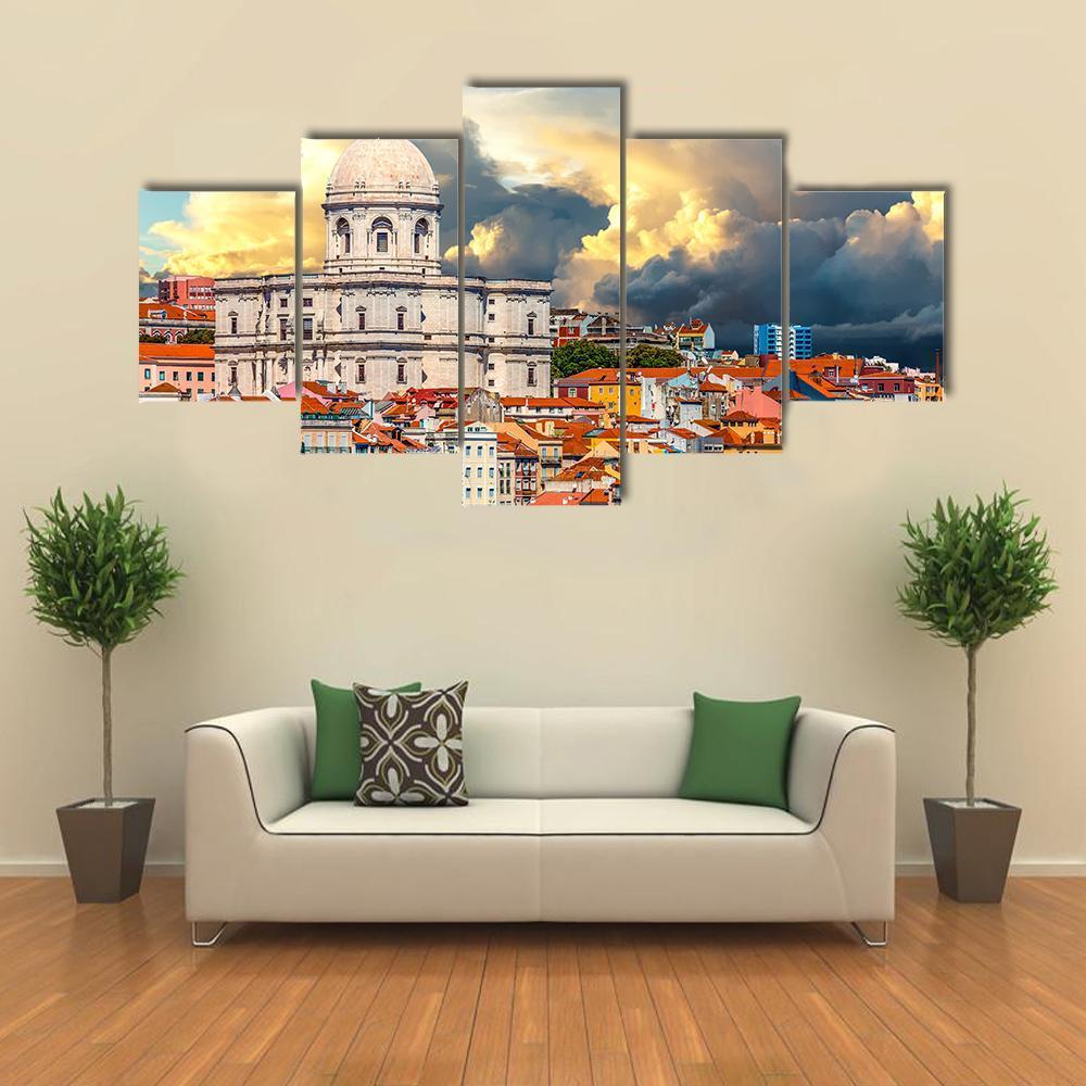 Church Of Santa Engracia In Lisbon – Nature Canvas Wall Art