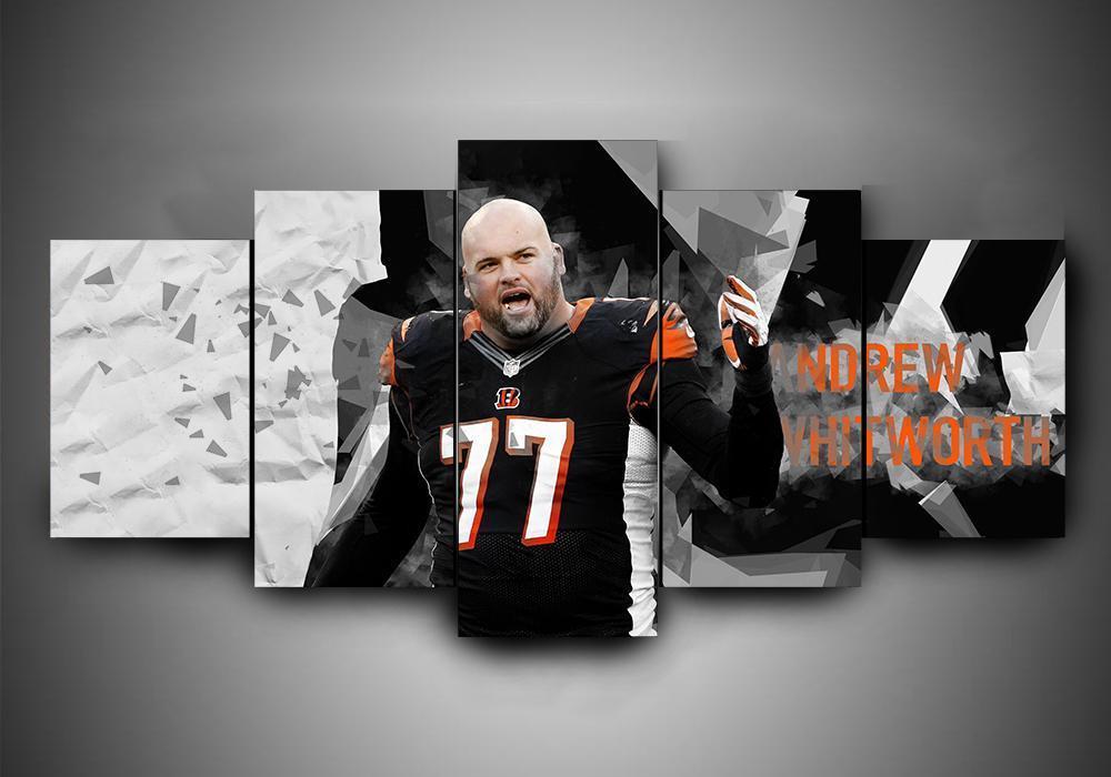 Cincinnati Bengals – Andrew Whitworth – Sport Canvas Wall Art