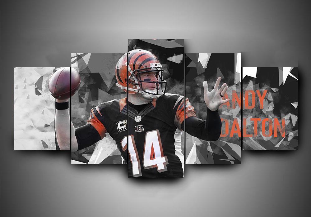 Cincinnati Bengals – Andy Dalton – Sport Canvas Wall Art