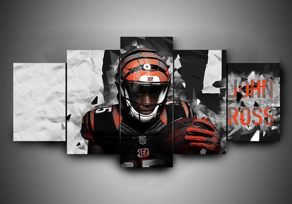 Cincinnati Bengals – John Ross – Sport Canvas Wall Art