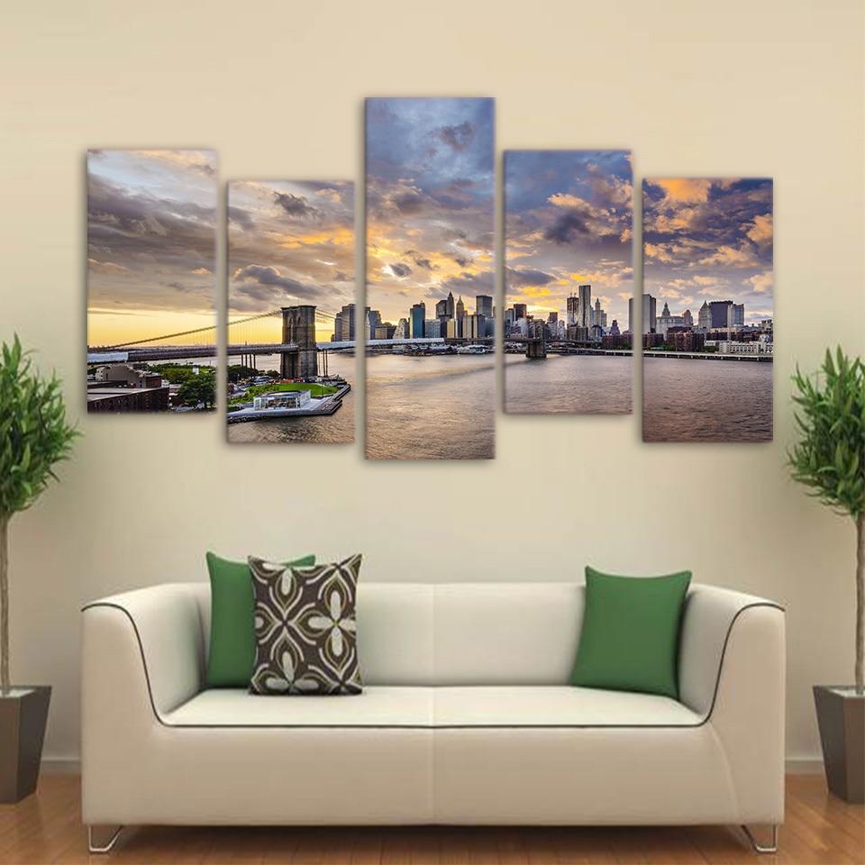 City Bridge 09 – Nature Canvas Wall Art