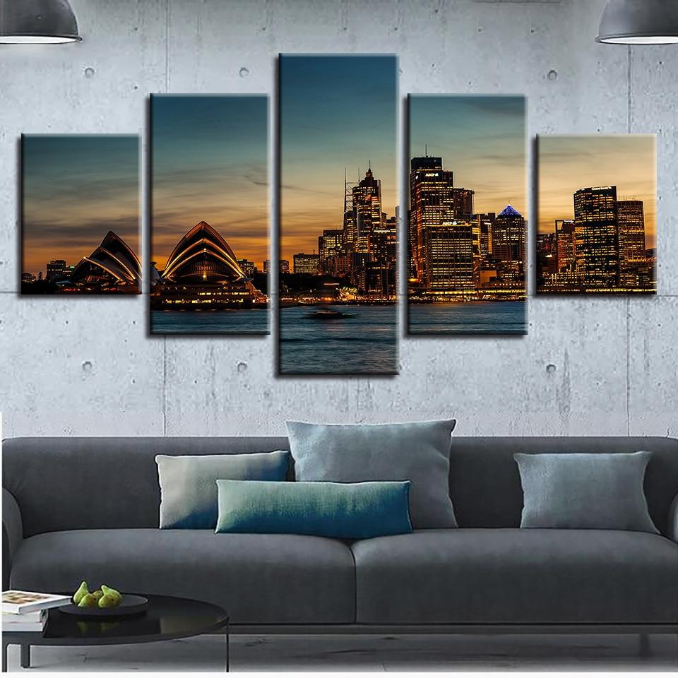 City Building 02 – Nature Canvas Wall Art