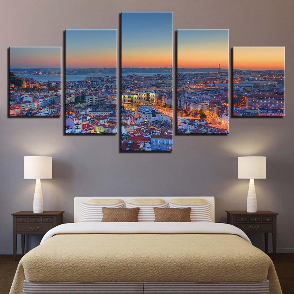 City Building 15 – Nature Canvas Wall Art