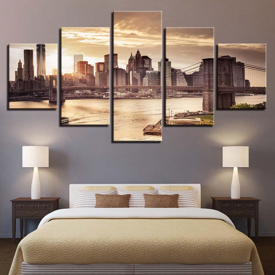City Building 22 – Nature Canvas Wall Art