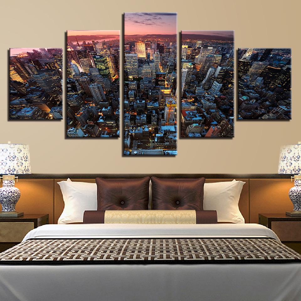 City Building 27 – Nature Canvas Wall Art