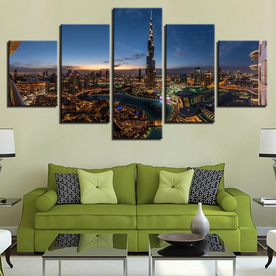 City Building 3 – Nature Canvas Wall Art