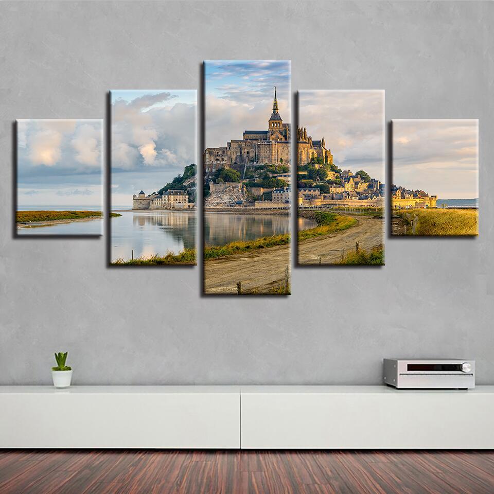City Building 35 – Nature Canvas Wall Art