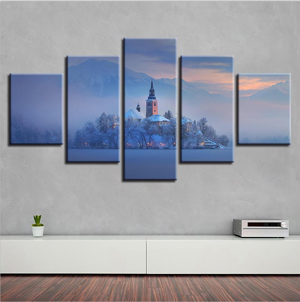 City Building 36 – Nature Canvas Wall Art