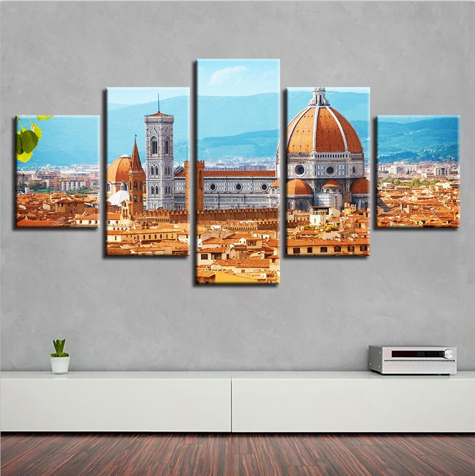 City Building 37 – Nature Canvas Wall Art