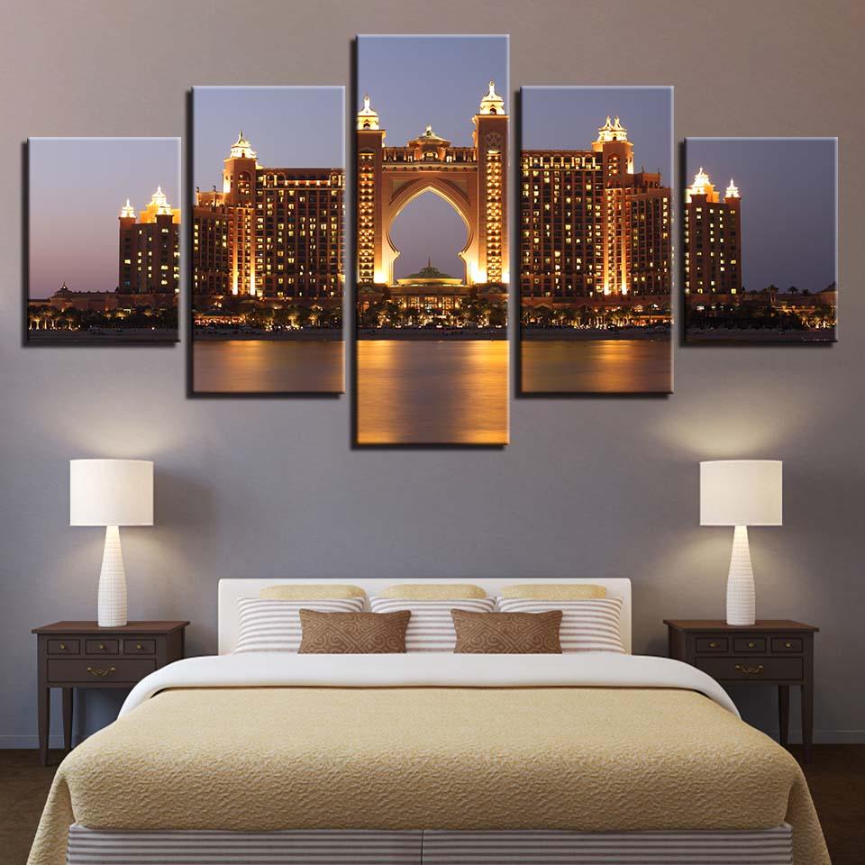 City Building 4 – Nature Canvas Wall Art