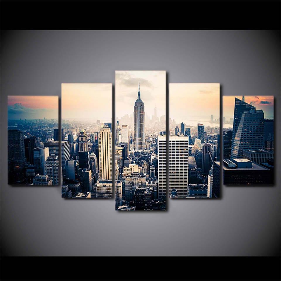 City Building 41 – Nature Canvas Wall Art