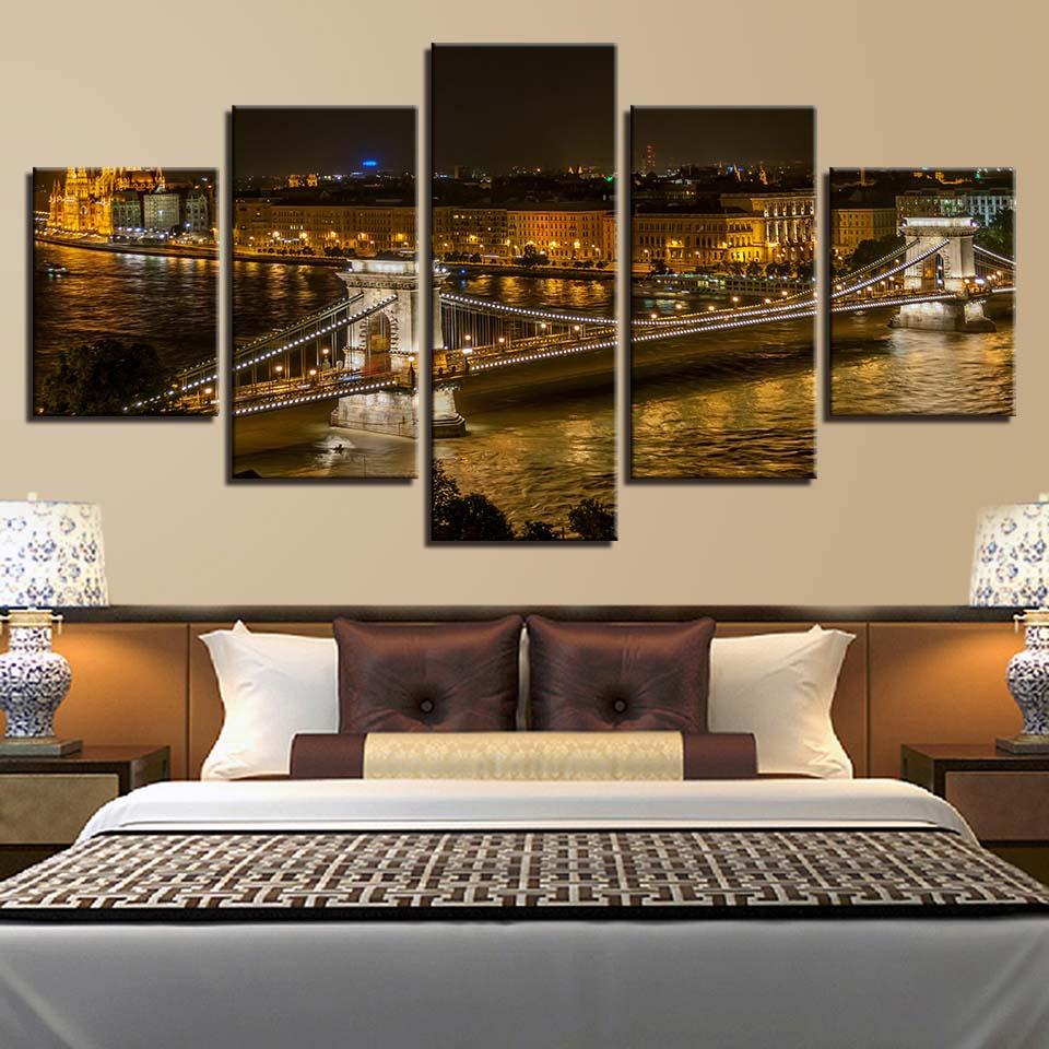 City Building 6 – Nature Canvas Wall Art
