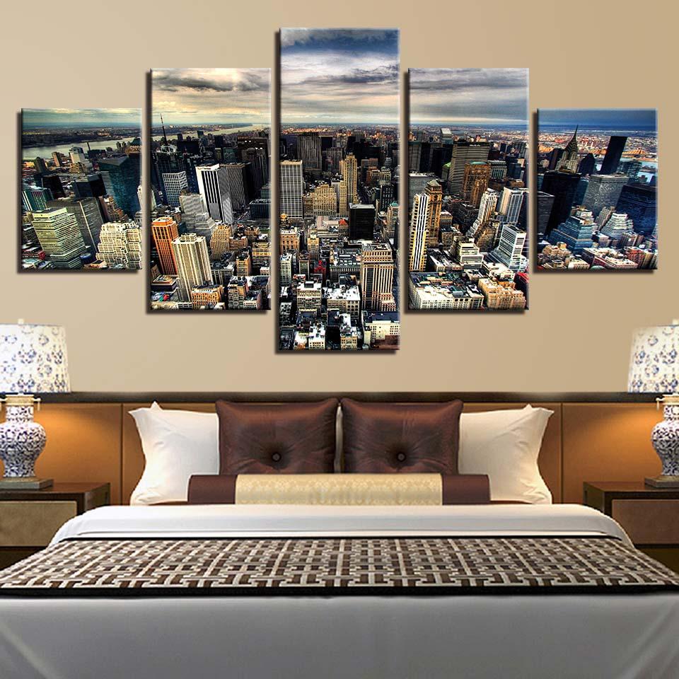 City Building 8 – Nature Canvas Wall Art