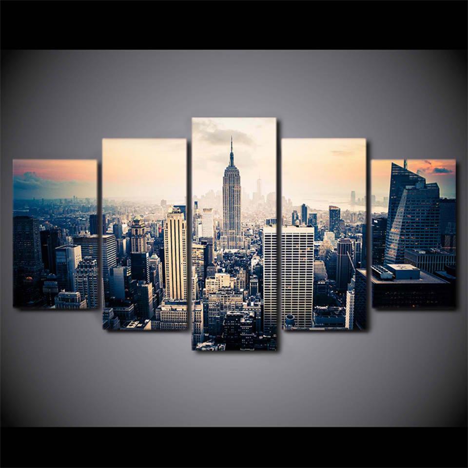 City Building Landscape 1 – Nature Canvas Wall Art