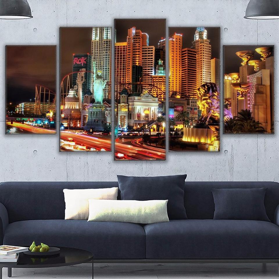 City Building Landscape 2 – Nature Canvas Wall Art