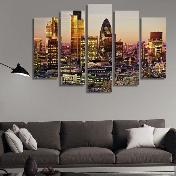 City Of London 01 – Nature Canvas Wall Art