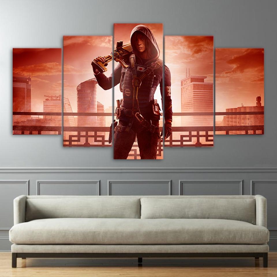 City Warrior – Gaming Canvas Wall Art