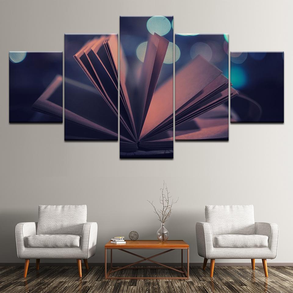 Classic Book – Abstrract Canvas Wall Art
