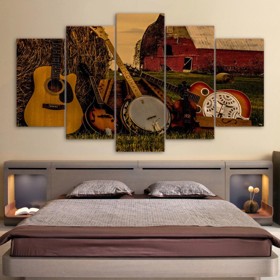 Classical Guitar – Music Canvas Wall Art