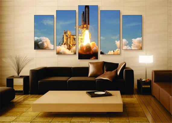 Clear For Takeoff – Space Canvas Wall Art