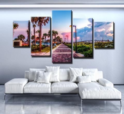 Clear Skys In Florida – Nature Canvas Wall Art