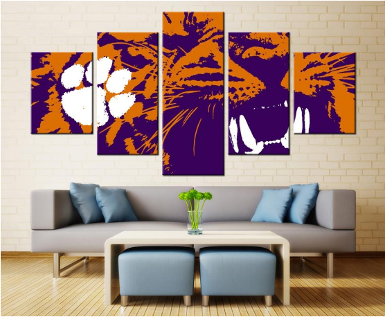 Clemson Tigers 1 Sport – Canvas Wall Art