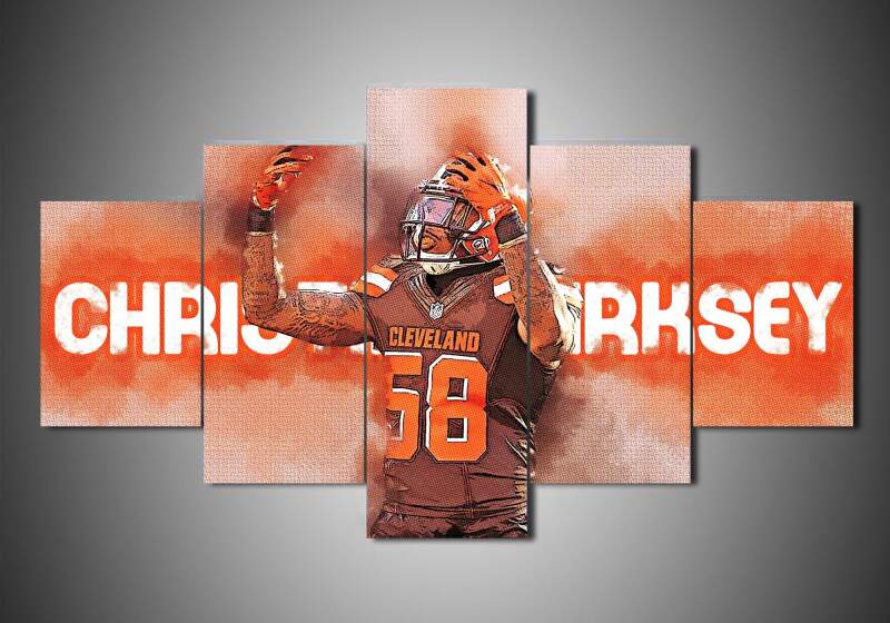 Cleveland Browns – Christian Kirksey – Sport Canvas Wall Art
