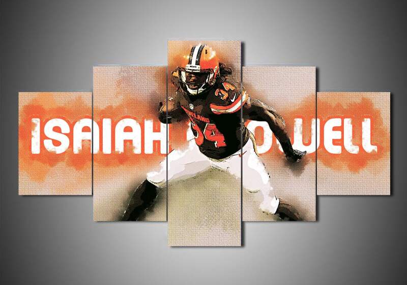 Cleveland Browns – Isaiah Crowell – Sport Canvas Wall Art