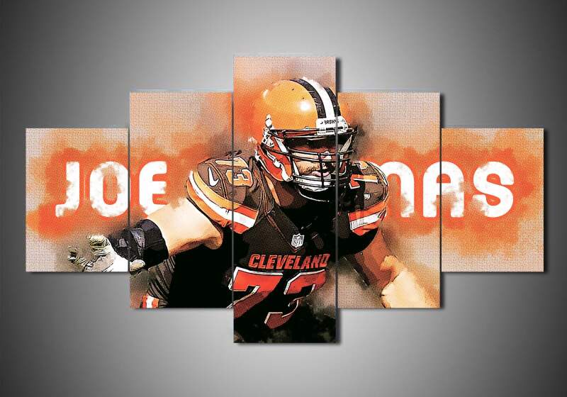 Cleveland Browns – Joe Thomas – Sport Canvas Wall Art