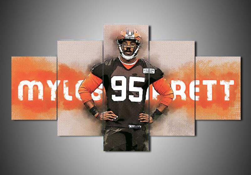 Cleveland Browns – Myles Garrett – Sport Canvas Wall Art