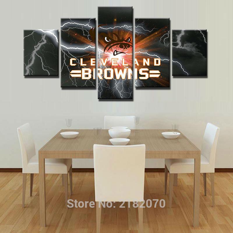 Cleveland Browns Team American Football – Sport Canvas Wall Art