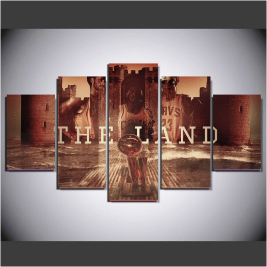 Cleveland Cavaliers Nba Star Player 1 – Sport Canvas Wall Art