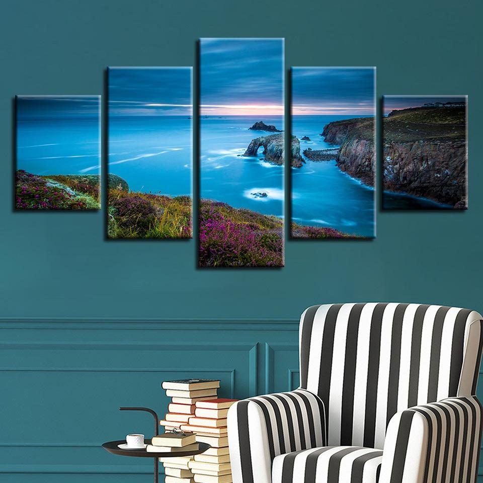 Cliffs Blue Big Sea – Nature Canvas Wall Art