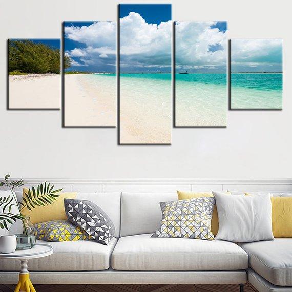 Coastal Beach – Nature Canvas Wall Art