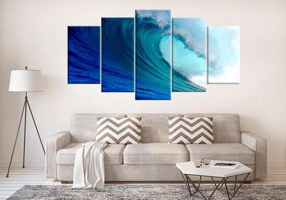 Coastal Ocean Seascape – Nature Canvas Wall Art