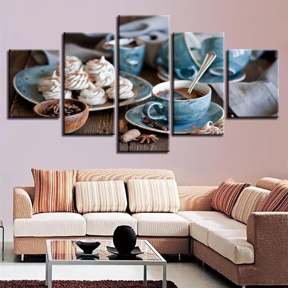 Coffee And Spices Food – Kitchen Canvas Wall Art