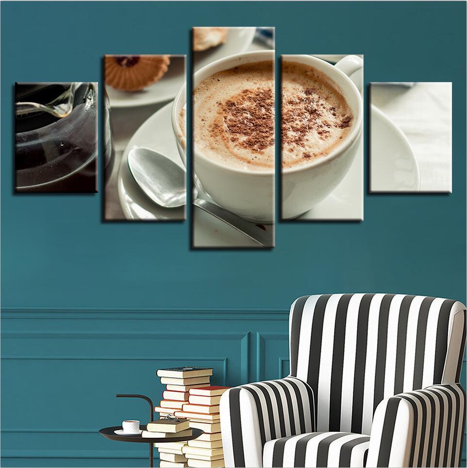 Coffee Drinks 7 – Kitchen Canvas Wall Art
