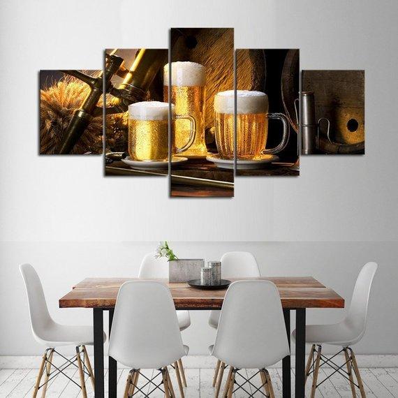 Cold Ones – Kitchen Canvas Wall Art