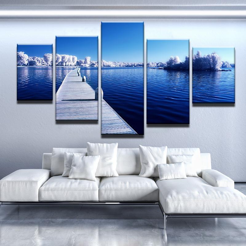 Cold Waters – Nature Canvas Wall Art