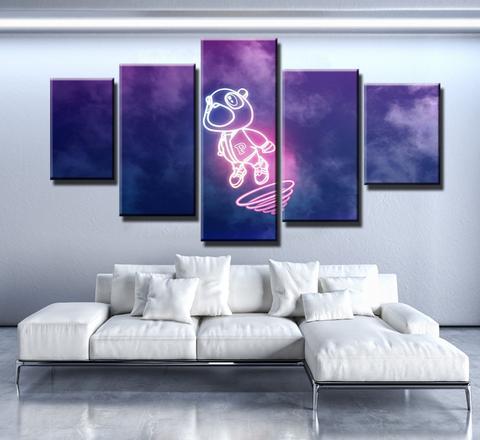 College Drop Out – Music Canvas Wall Art