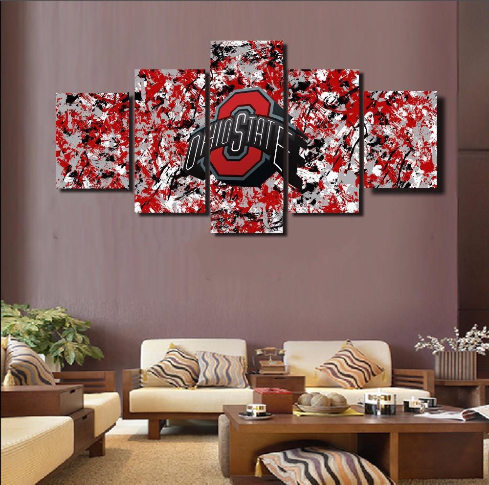 College Football Ohio State – Sport Canvas Wall Art