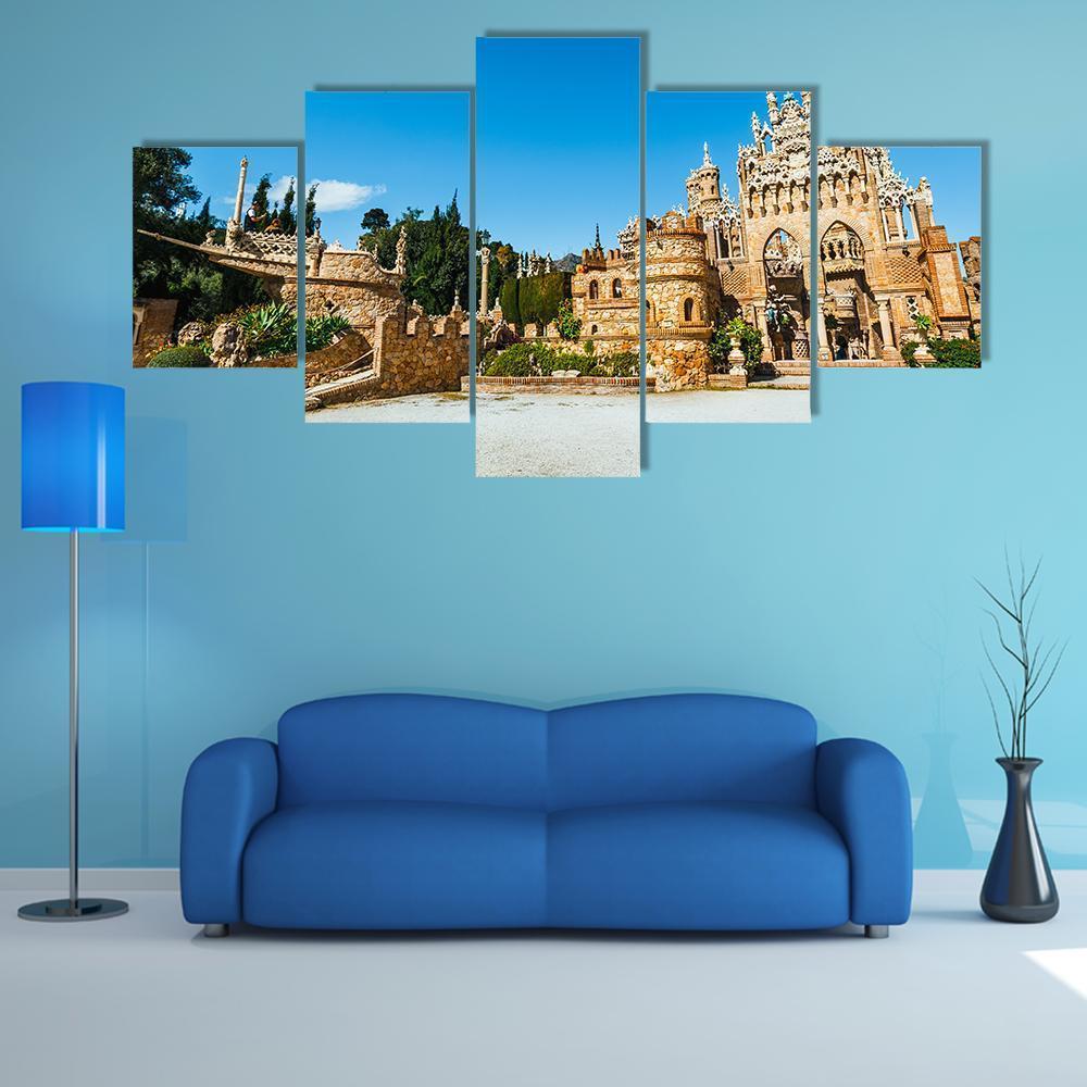 Colomares Castle In Benalmadena – Religion Canvas Wall Art
