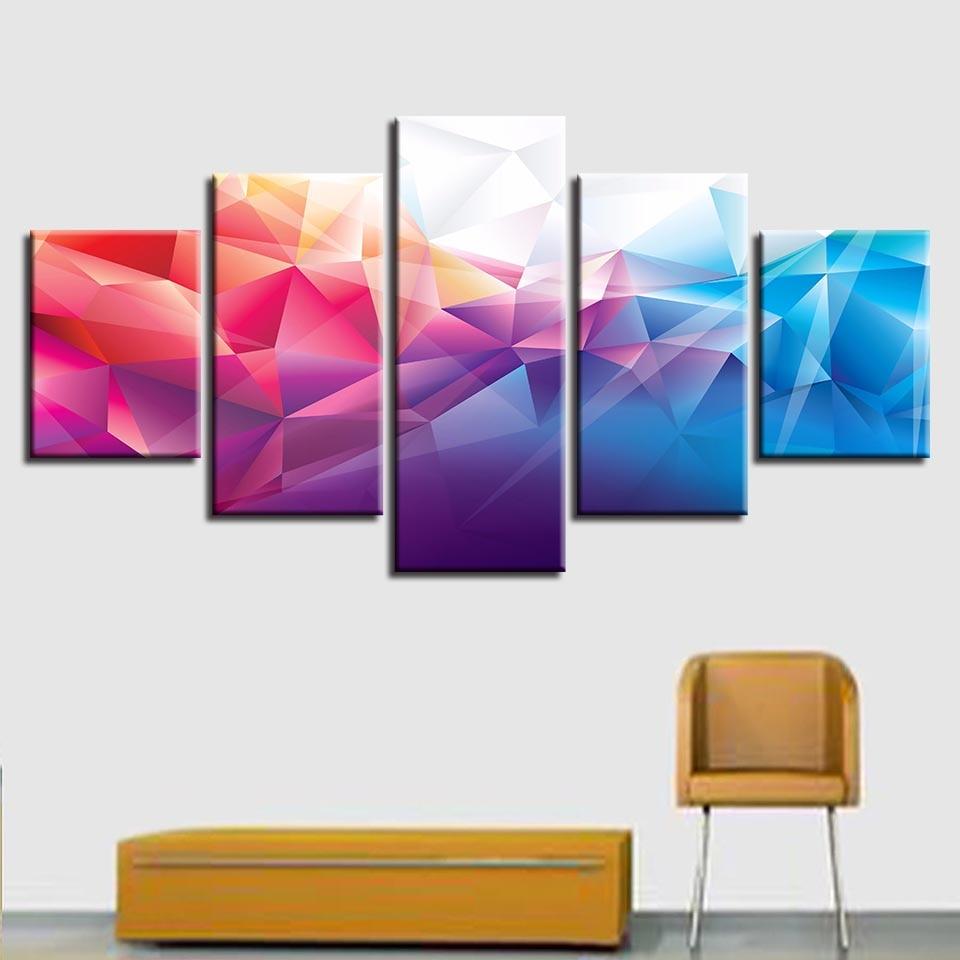 Color Graphics – Abstract Canvas Wall Art