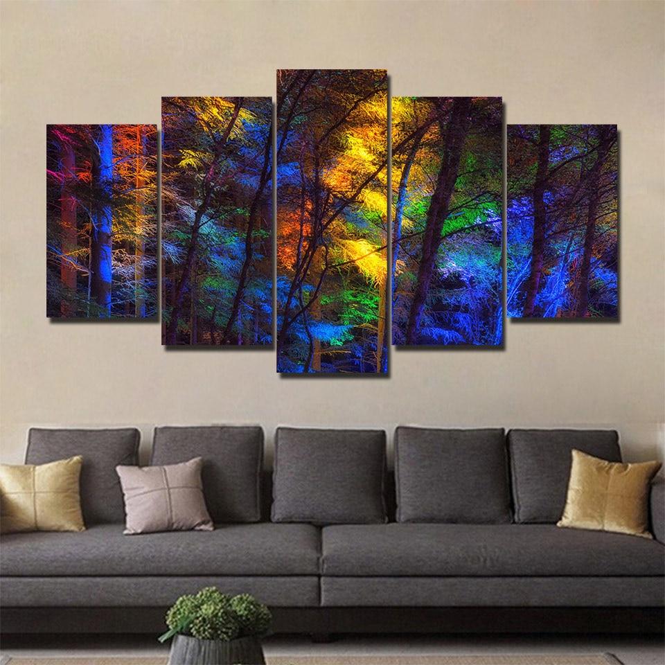 Color Light Landscape – Nature Canvas Wall Art