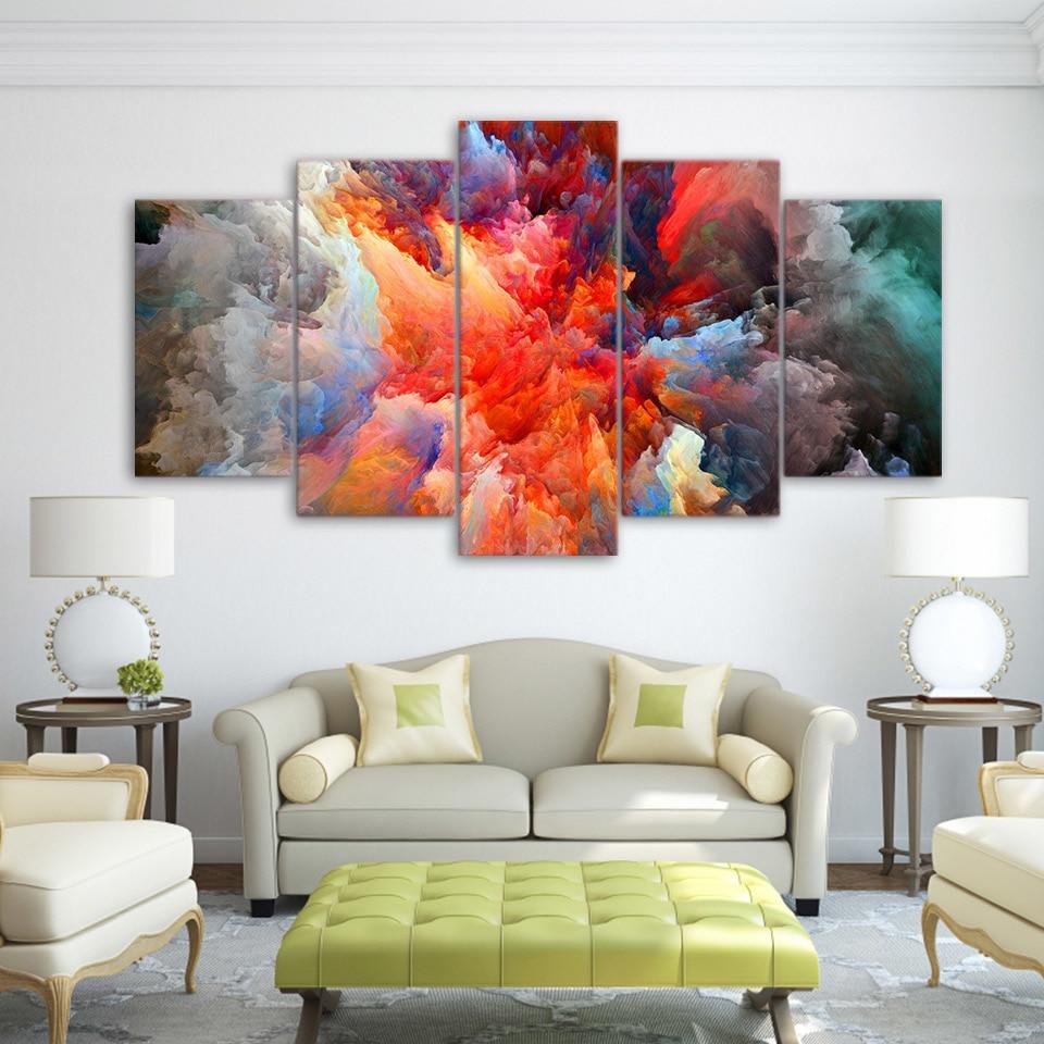 Color Pattern – Abstract Canvas Wall Art