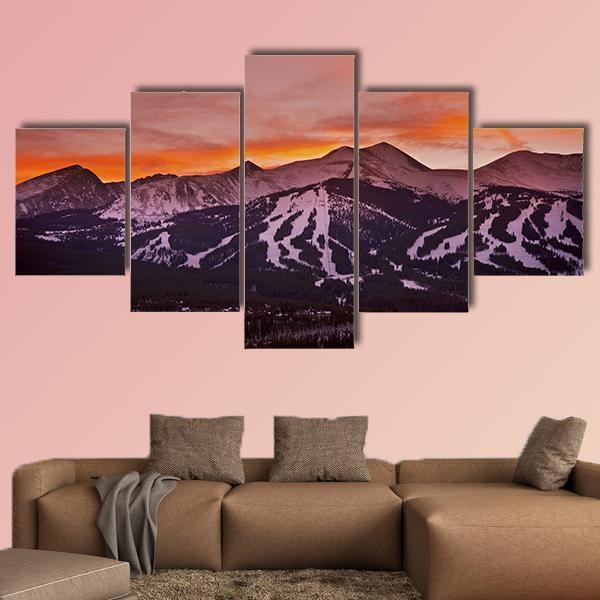 Colorado Mountains Landscape – Nature Canvas Wall Art