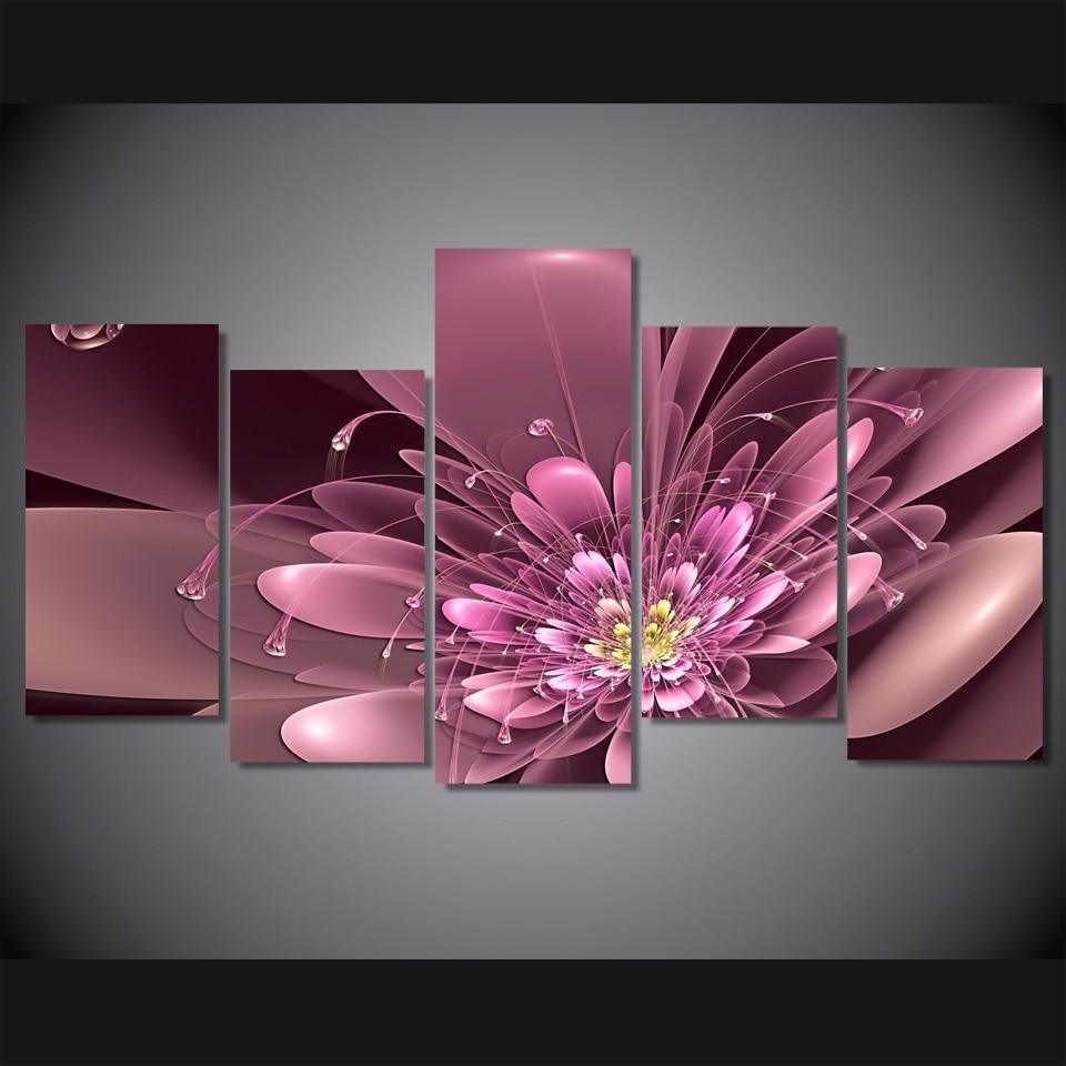 Colorful Flowers 1 – Nature Canvas Wall Art